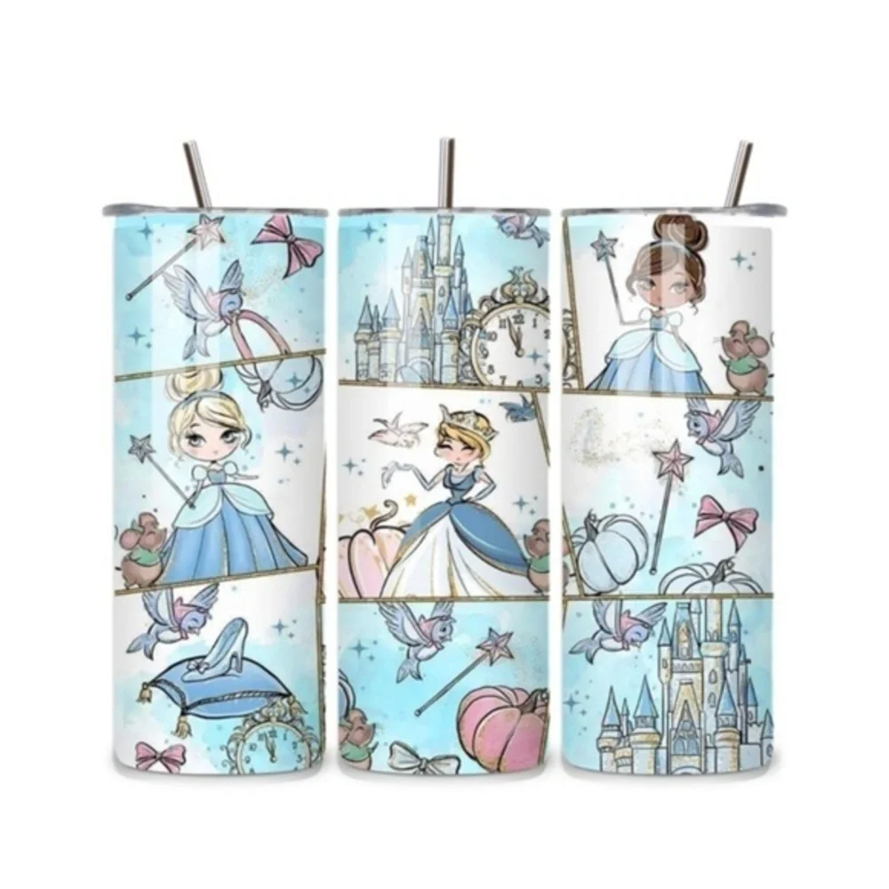 Cinderella 20oz Stainless Steel Tumbler